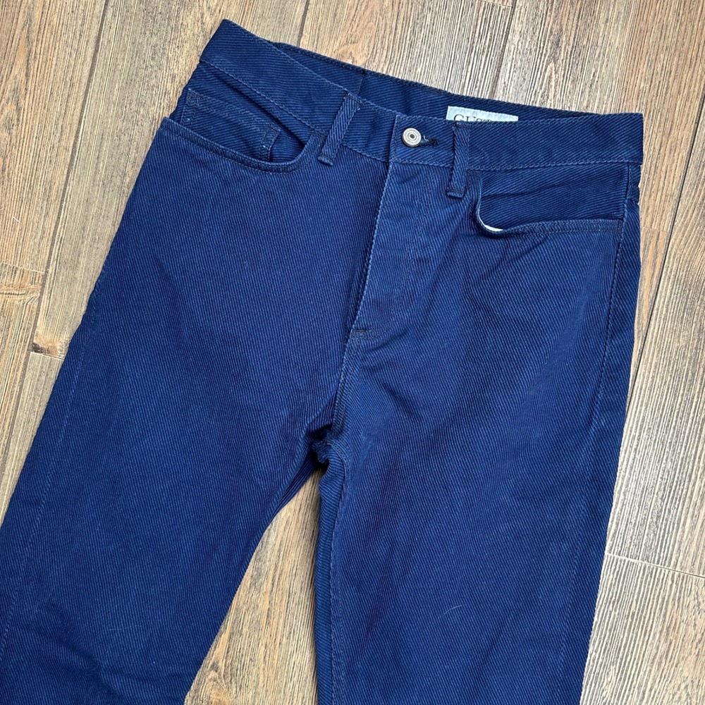 Gustin Cobalt Indigo Kersey 5 Pocket Pants #163 Vintage Straight Fit Mens 30x31